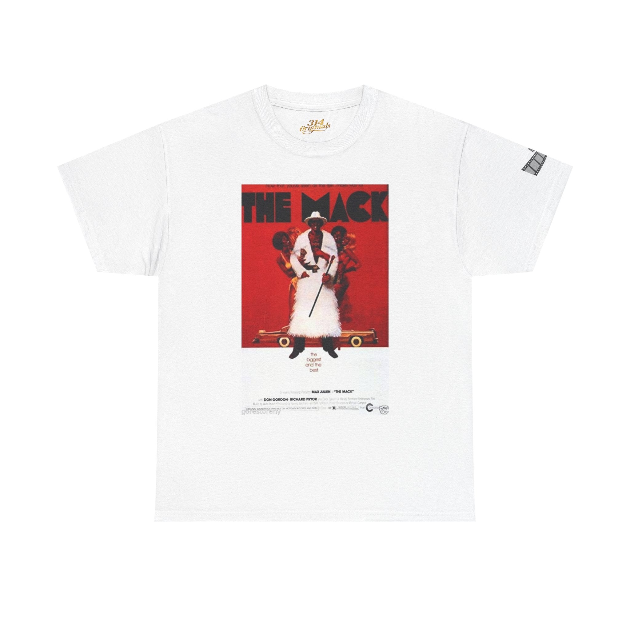 The Mack Movie Poster T-Shirt — Vintage Blaxploitation Style Tee Printify T-Shirt  314 Originals