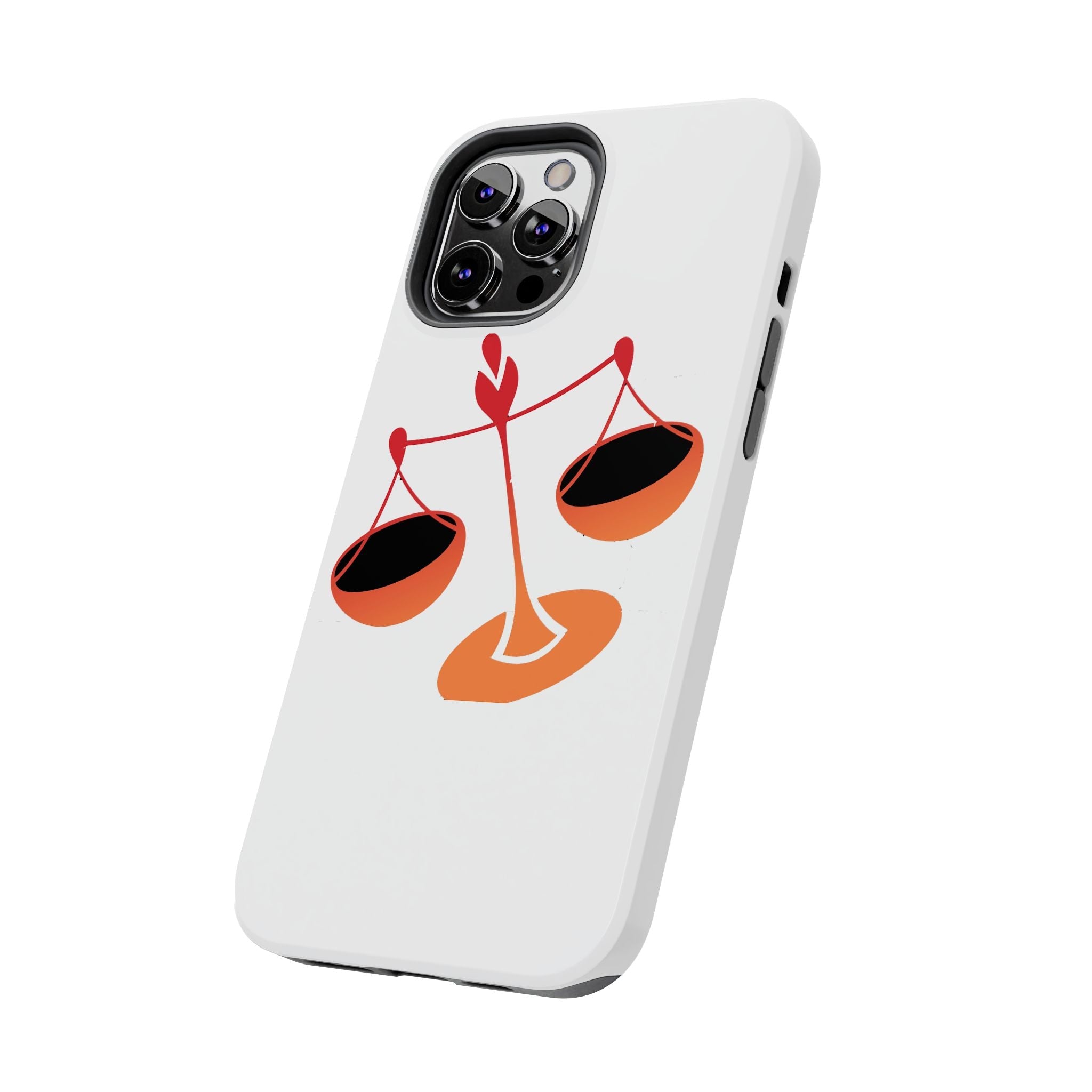 Libra Scales Phone Case — Zodiac Balance Tough Protective Cover Printify Phone Case  314 Originals