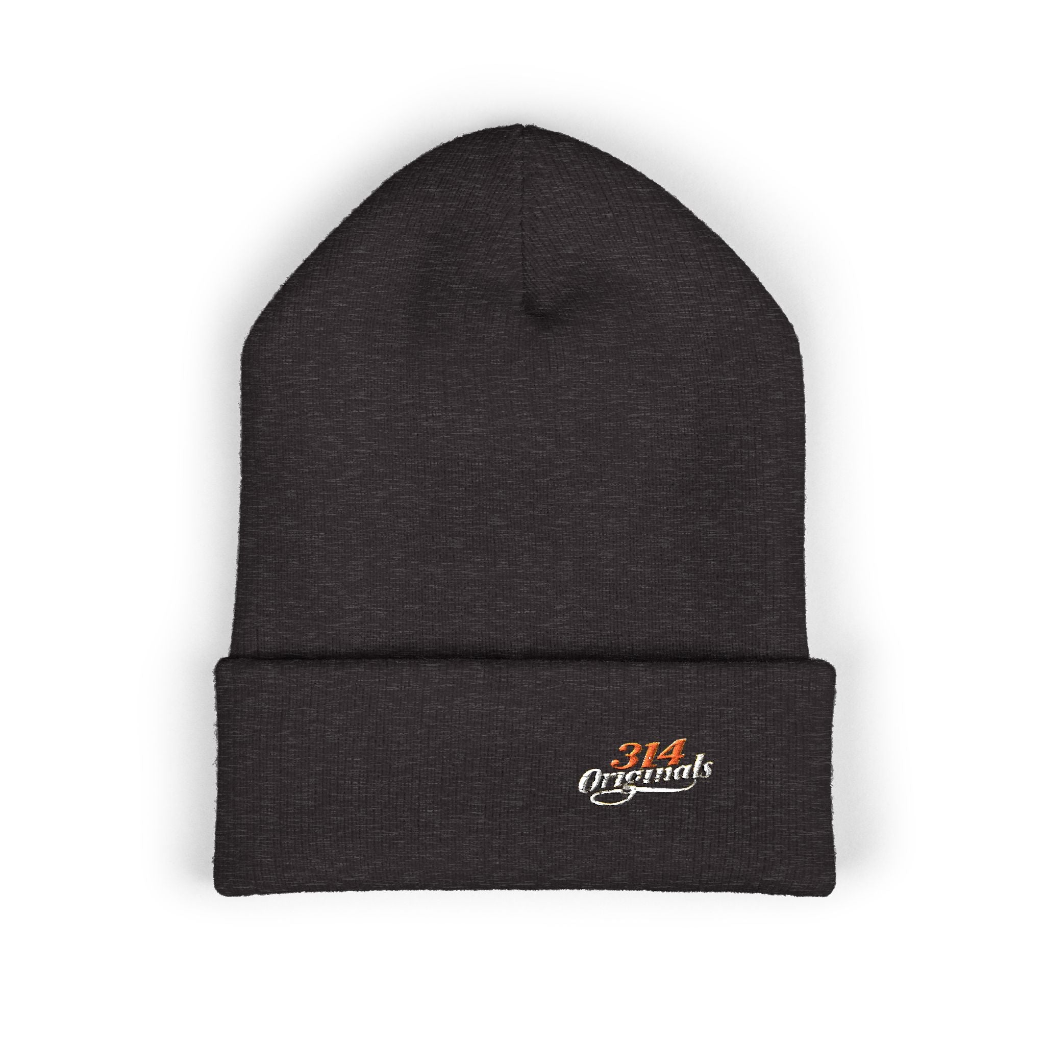 Embroidered '314 Originals' Classic Cuffed Beanie —  Knit Winter Hat - 314 Originals