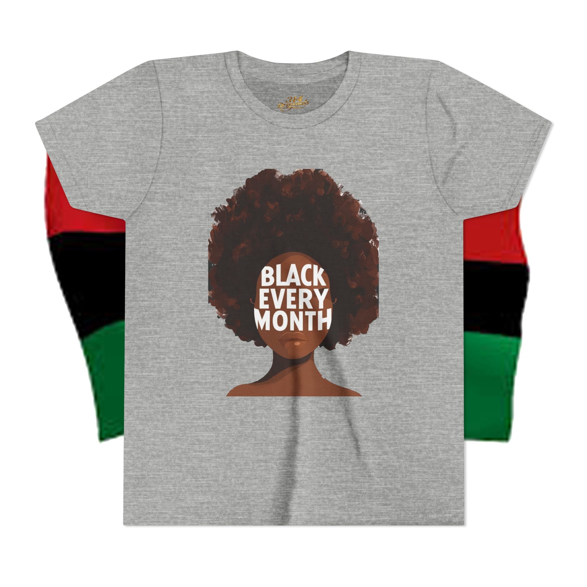 Black Every Month Youth Tee — Afro Pride Kids T-Shirt
