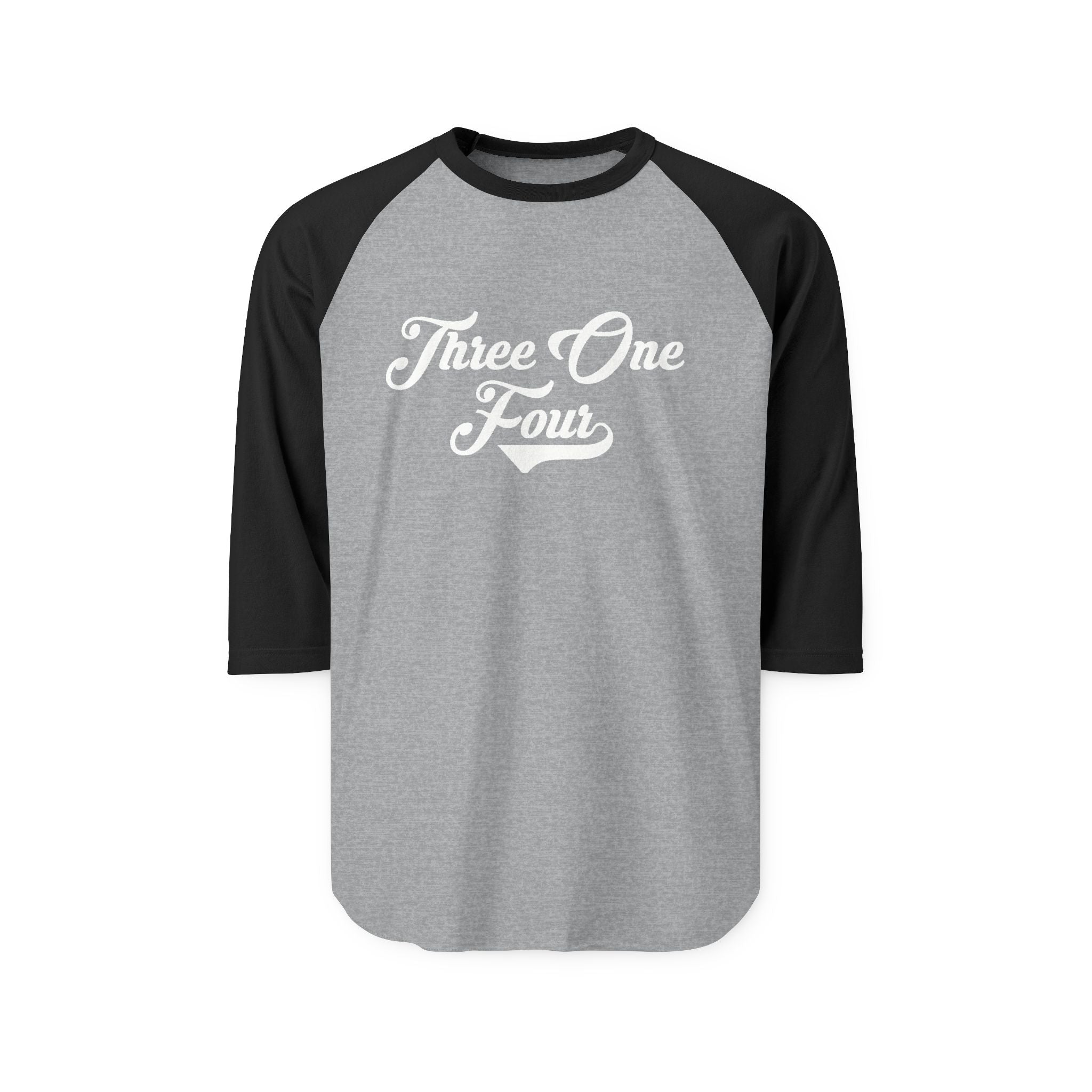 'Three One Four' Retro Script Baseball Tee - 314 Originals