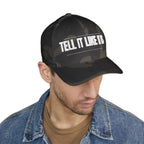 Tell It Like It Is Embroidered Cap Printify Hats  314 Originals