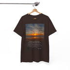 Sunset Beach Quote T‑Shirt — Inspirational Ocean Sunrise Tee - 314 Originals