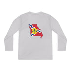 Missouri State Flag Youth Long Sleeve Tee - 314 Originals