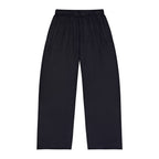 Men's Pajama Pants — Relaxed Black Lounge Sleepwear with Small Monogram Accent - 314 Originals