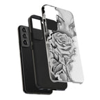 Noir Clown Face with Rose Shockproof Phone Cover - 314 Originals
