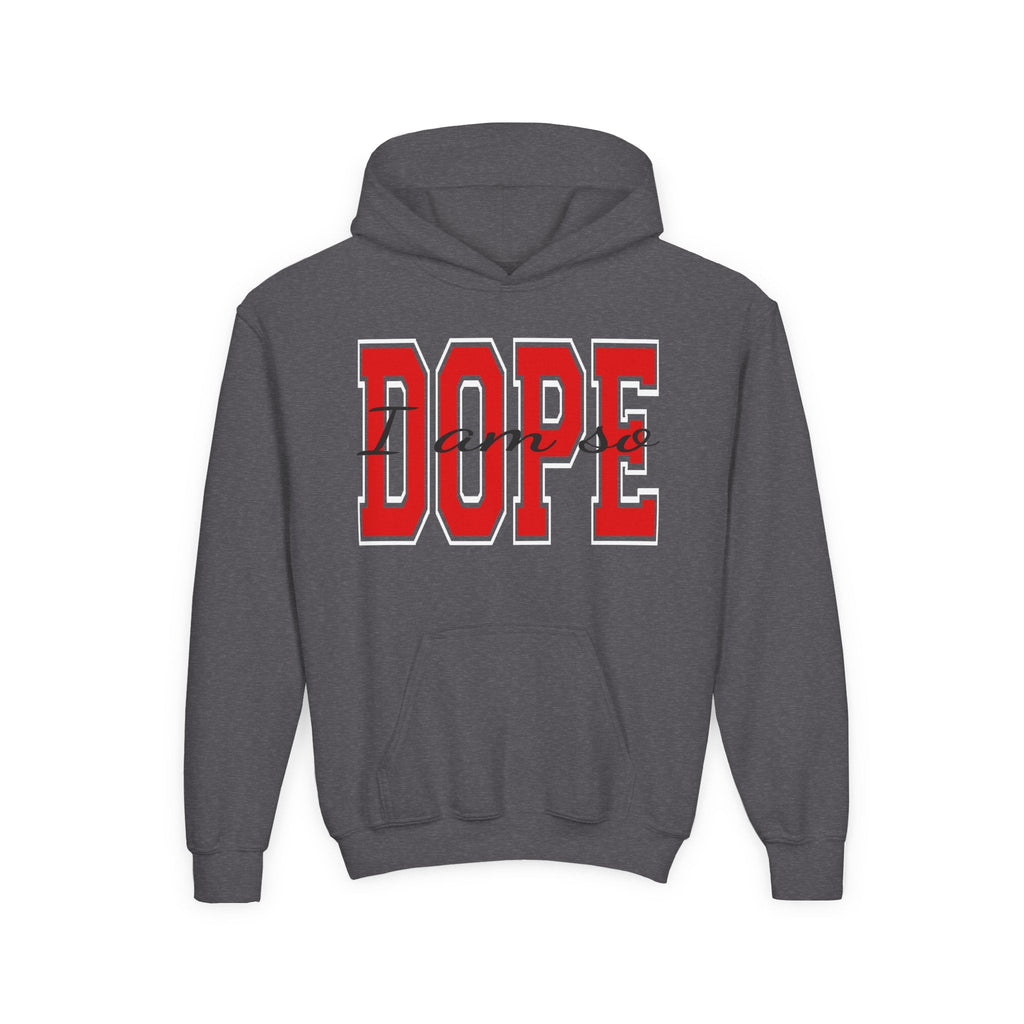 'I Am So DOPE' Varsity Graphic Pullover Printify Kids clothes  314 Originals