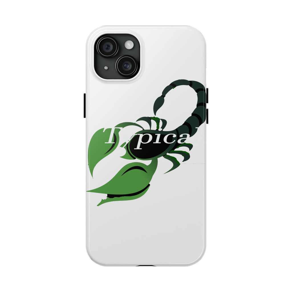 Scorpio Zodiac Tough Phone Case — Green Scorpion "Typical" Design Printify Phone Case  314 Originals