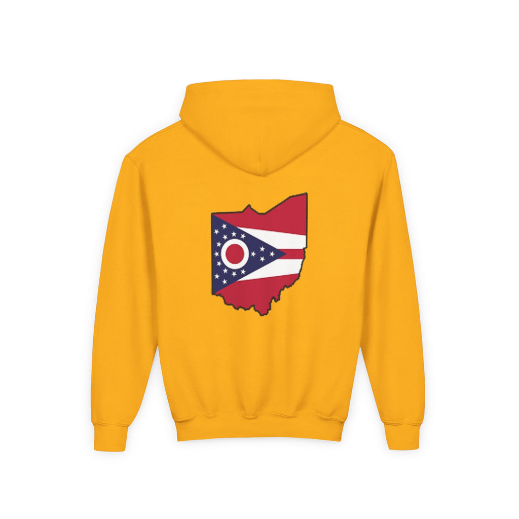 Youngstown Ohio Flag Hoodie — Youth USA Map Pullover - 314 Originals