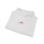 314 Ladies Hoodie — Pink Floral Chest Logo - 314 Originals