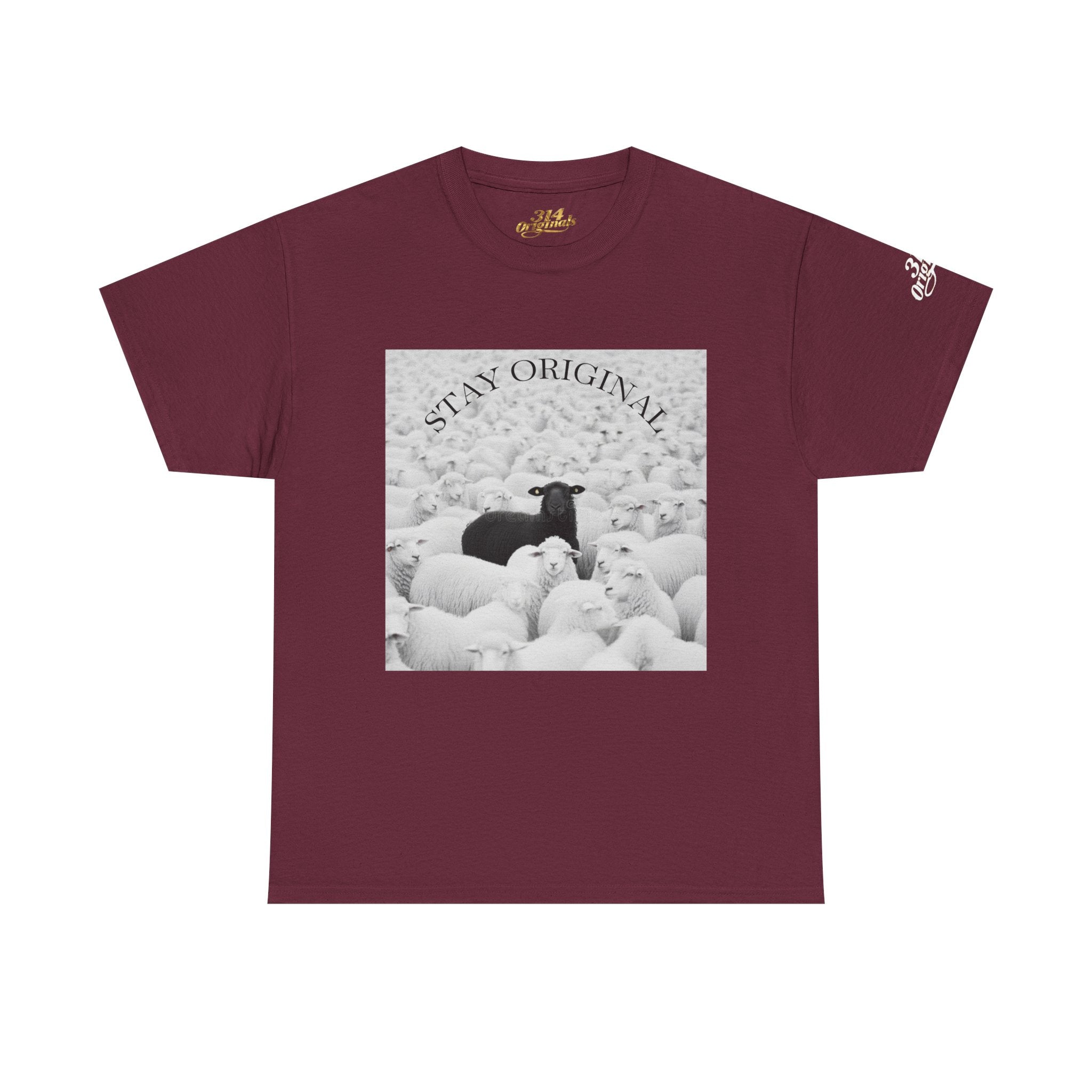 Black Sheep T-Shirt — Funny Contrast Sheep Graphic Tee