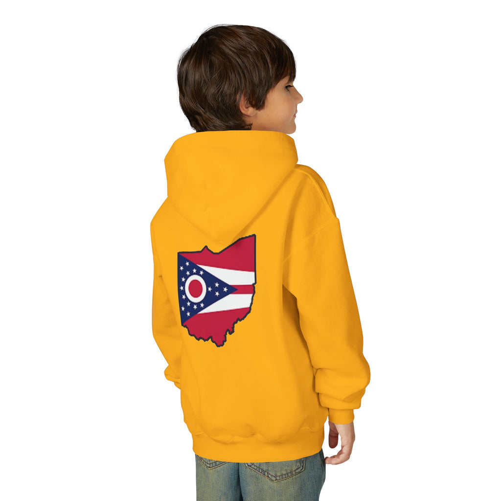 Youngstown Ohio Flag Hoodie — Youth USA Map Pullover - 314 Originals