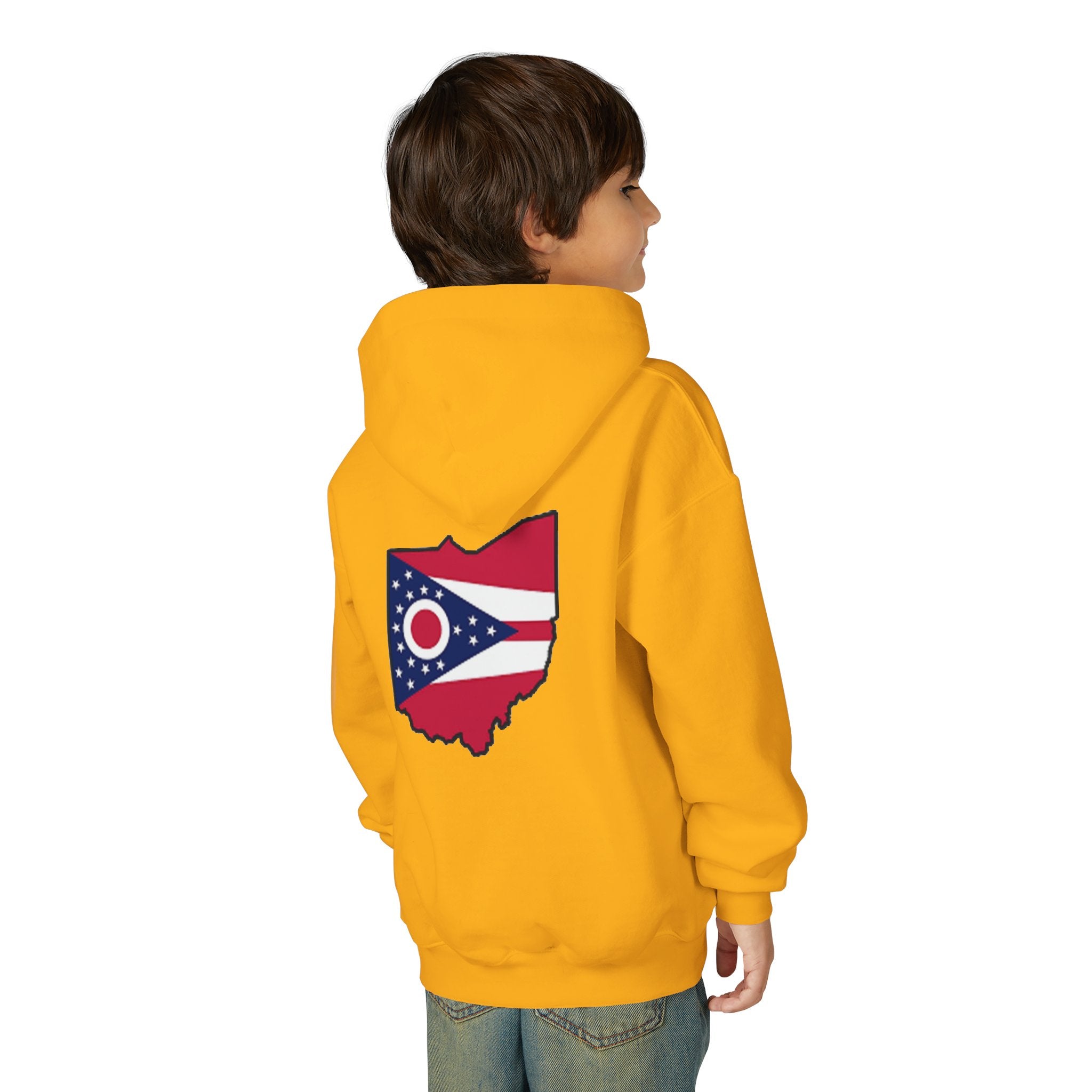 Youngstown Ohio Flag Hoodie — Youth USA Map Pullover - 314 Originals