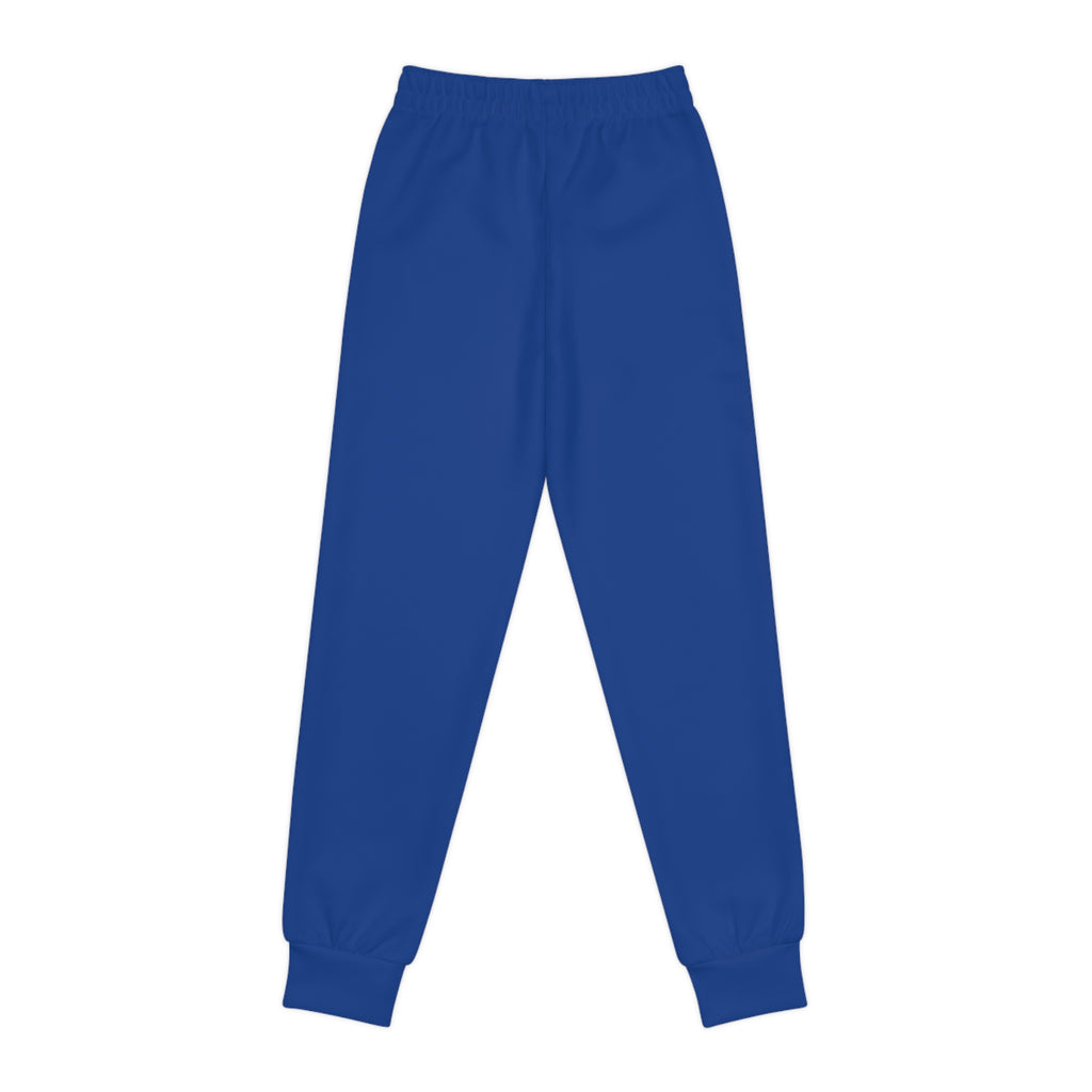 Dark Blue Youth Joggers with 314 Originals Side Graphic — Kids Athletic Sweatpants - 314 Originals