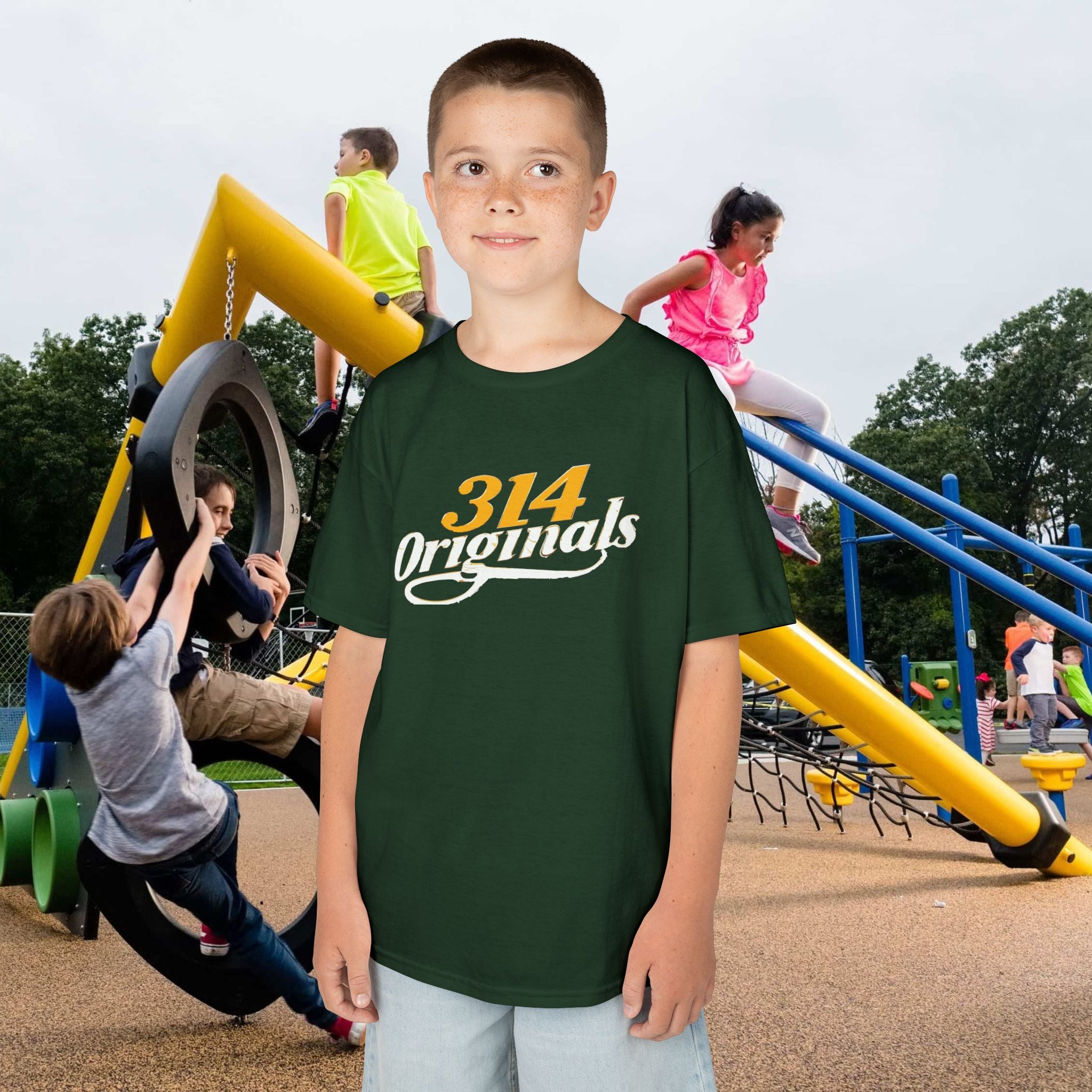 "314 Originals" Vintage Script Graphic - 314 Originals