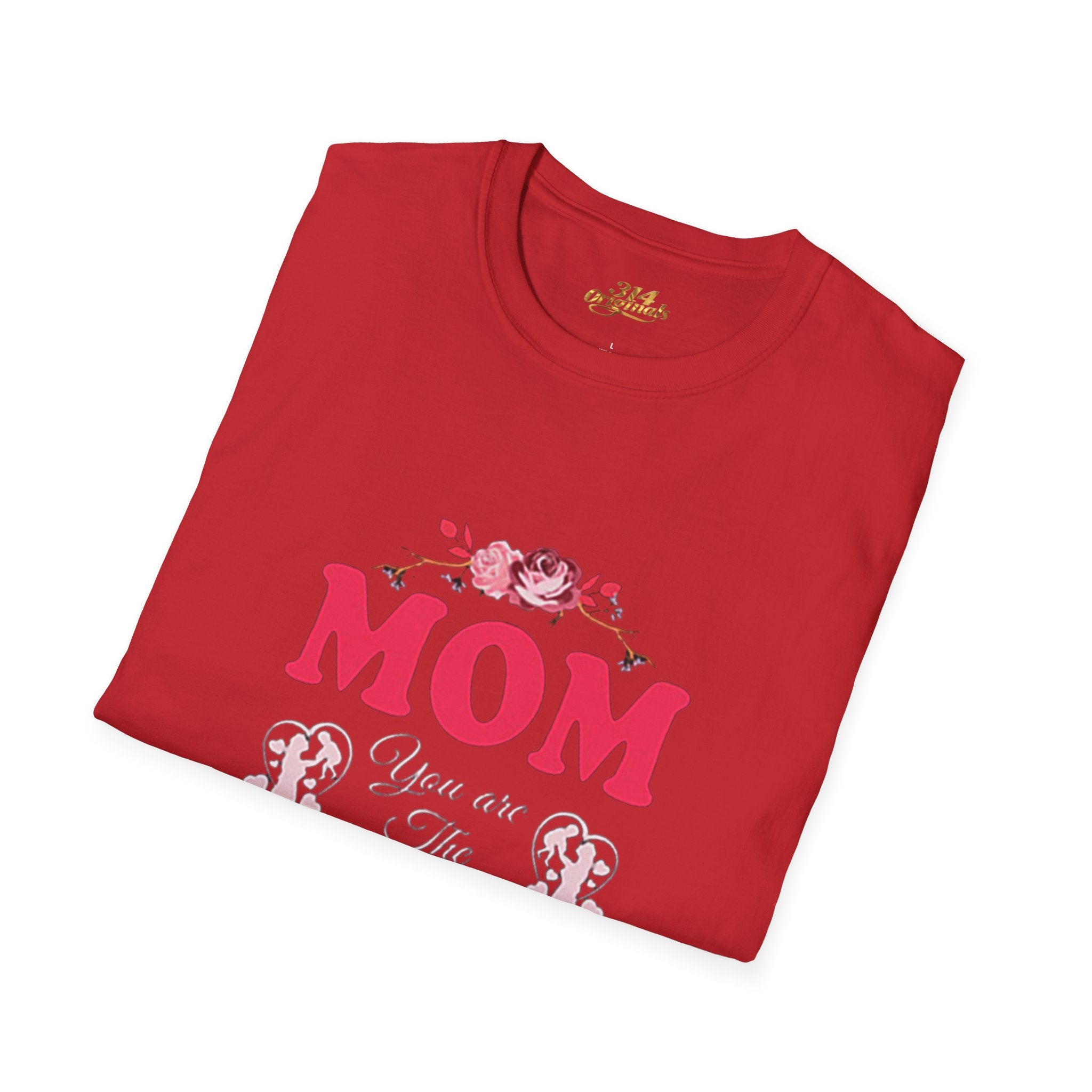 Mom You Are The Queen T‑Shirt — Floral Mother's Day Gift Printify T-Shirt  314 Originals