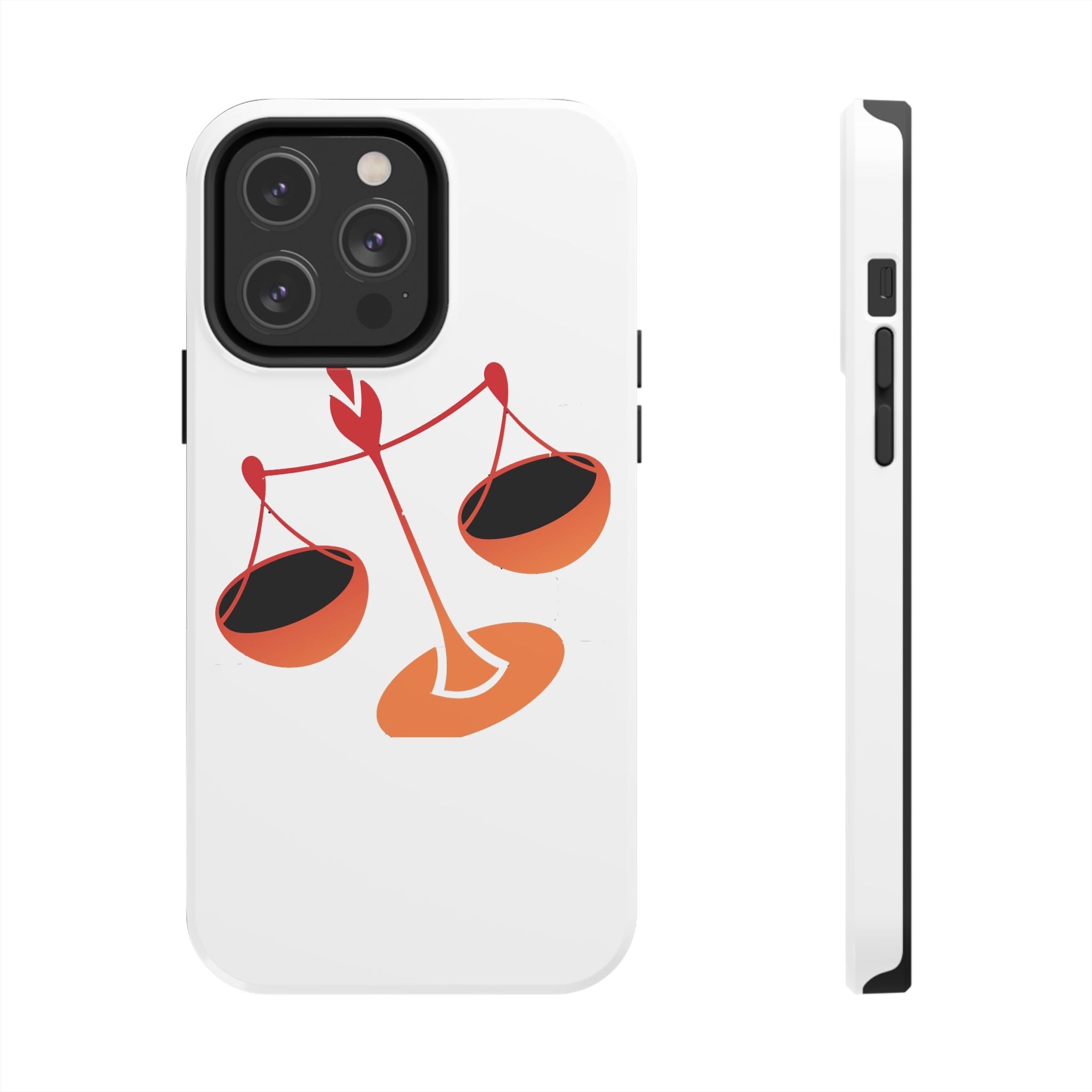 Libra Scales Phone Case — Zodiac Balance Tough Protective Cover Printify Phone Case  314 Originals