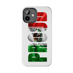 Mexico Pride Tough Phone Case — Mexican Flag Vertical 'PRIDE' Design Printify Phone Case  314 Originals