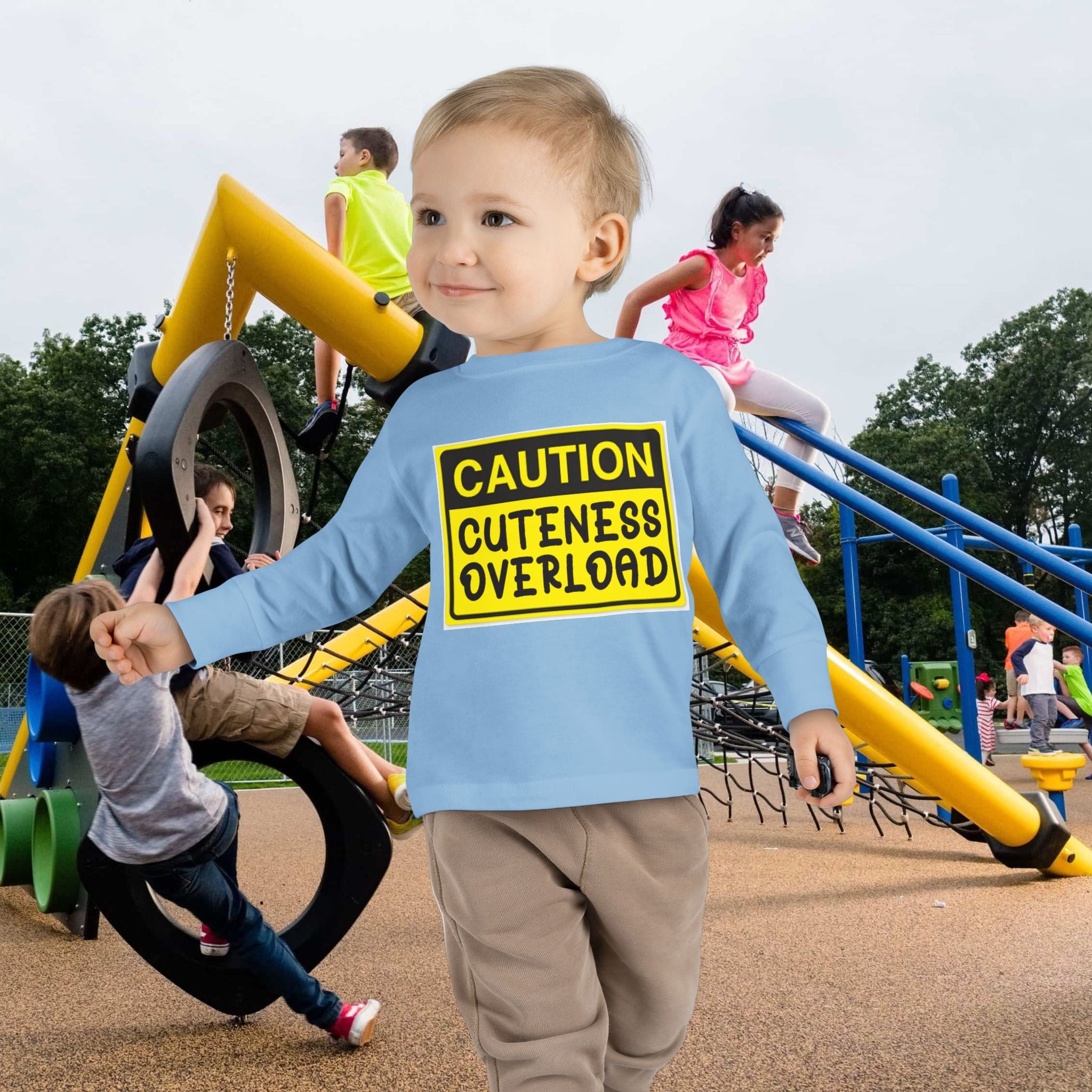 "Cuteness Overload" Long Sleeve Tee - 314 Originals