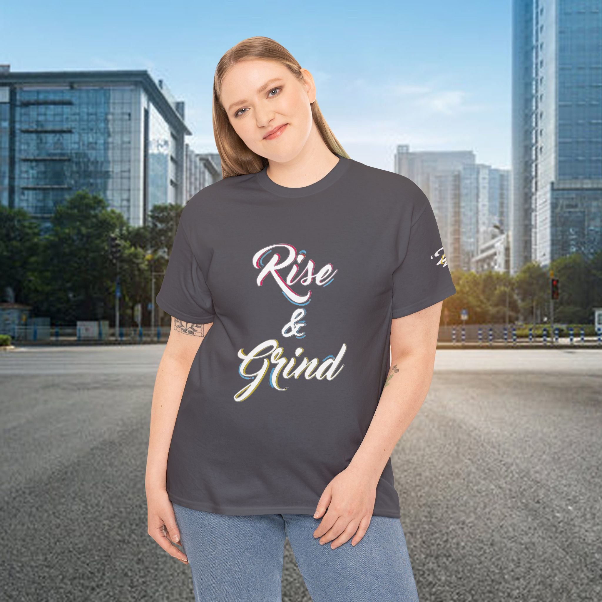 Rise & Grind T-Shirt — Motivational Graphic Tee for Hustle Mindset - 314 Originals