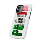 Mexico Pride Tough Phone Case — Mexican Flag Vertical 'PRIDE' Design Printify Phone Case  314 Originals