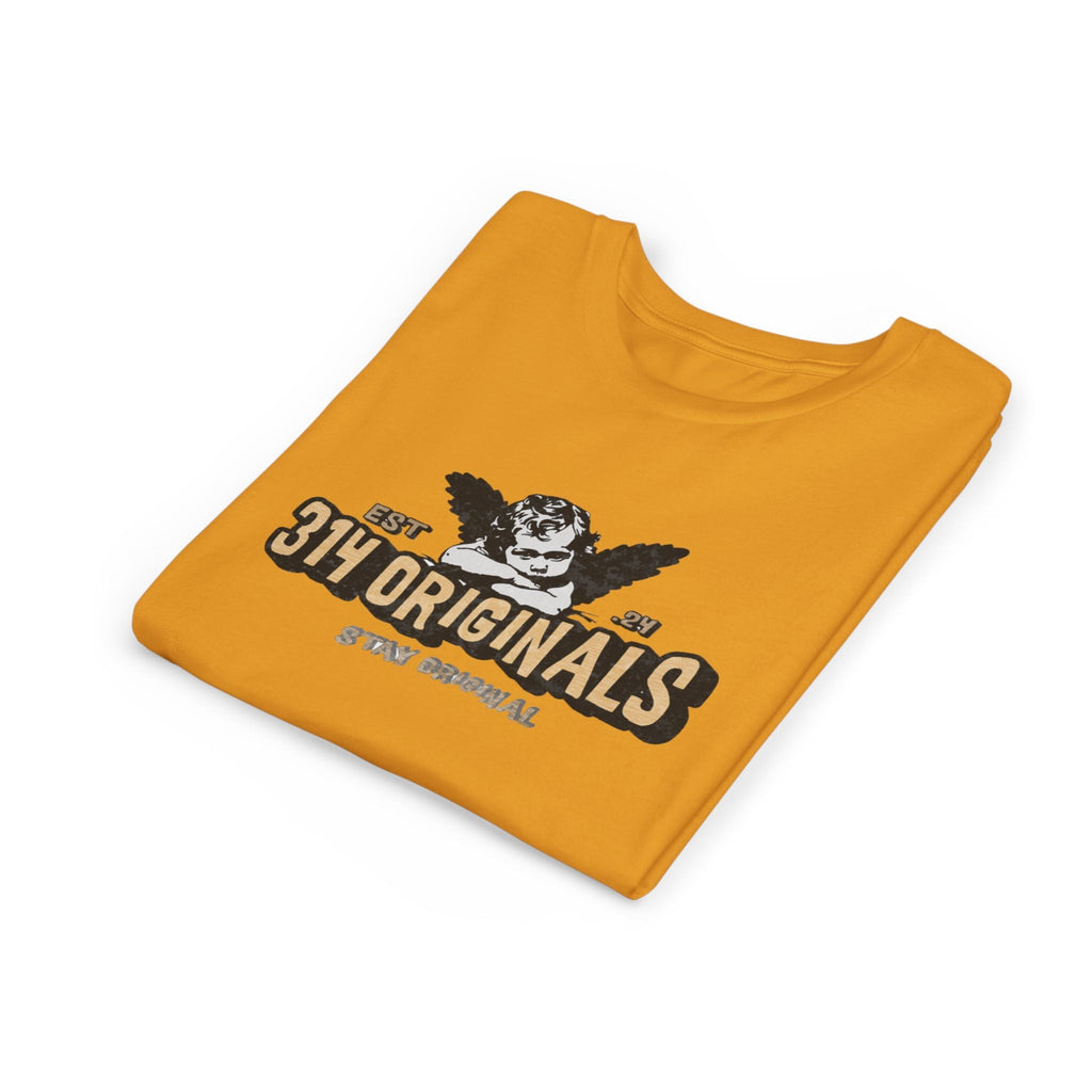314 Originals Youth Tee - Vintage Cherub Graphic Kids T-Shirt Printify Kids clothes  314 Originals