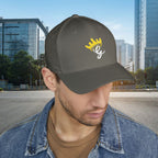 King's Gear Embroidered Crown Script Cap — 314 Original Closed-Back Structured Hat - 314 Originals