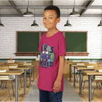 "Nerds Rule the World" Graphic Youth Girls Tee Shirt