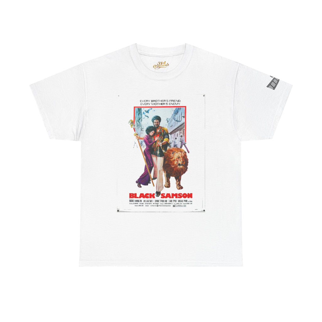 Black Samson Graphic Tee — Vintage Movie Poster T-Shirt - 314 Originals