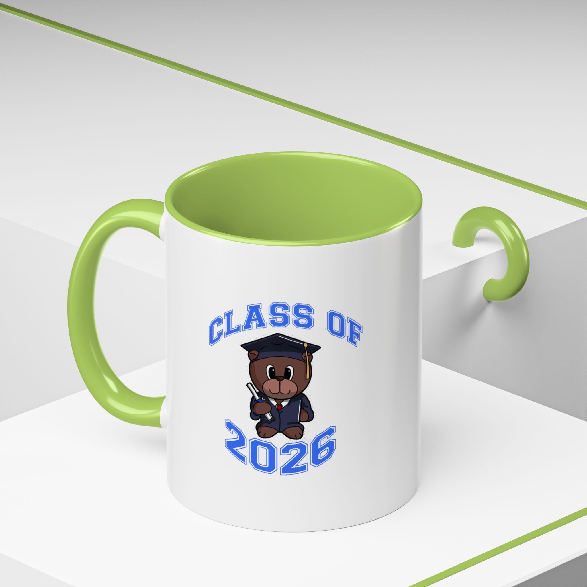 Graduation 2026 Accent Coffee Mug — Class of 2026 Grad Gift