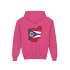 Youngstown Ohio Flag Hoodie — Youth USA Map Pullover - 314 Originals