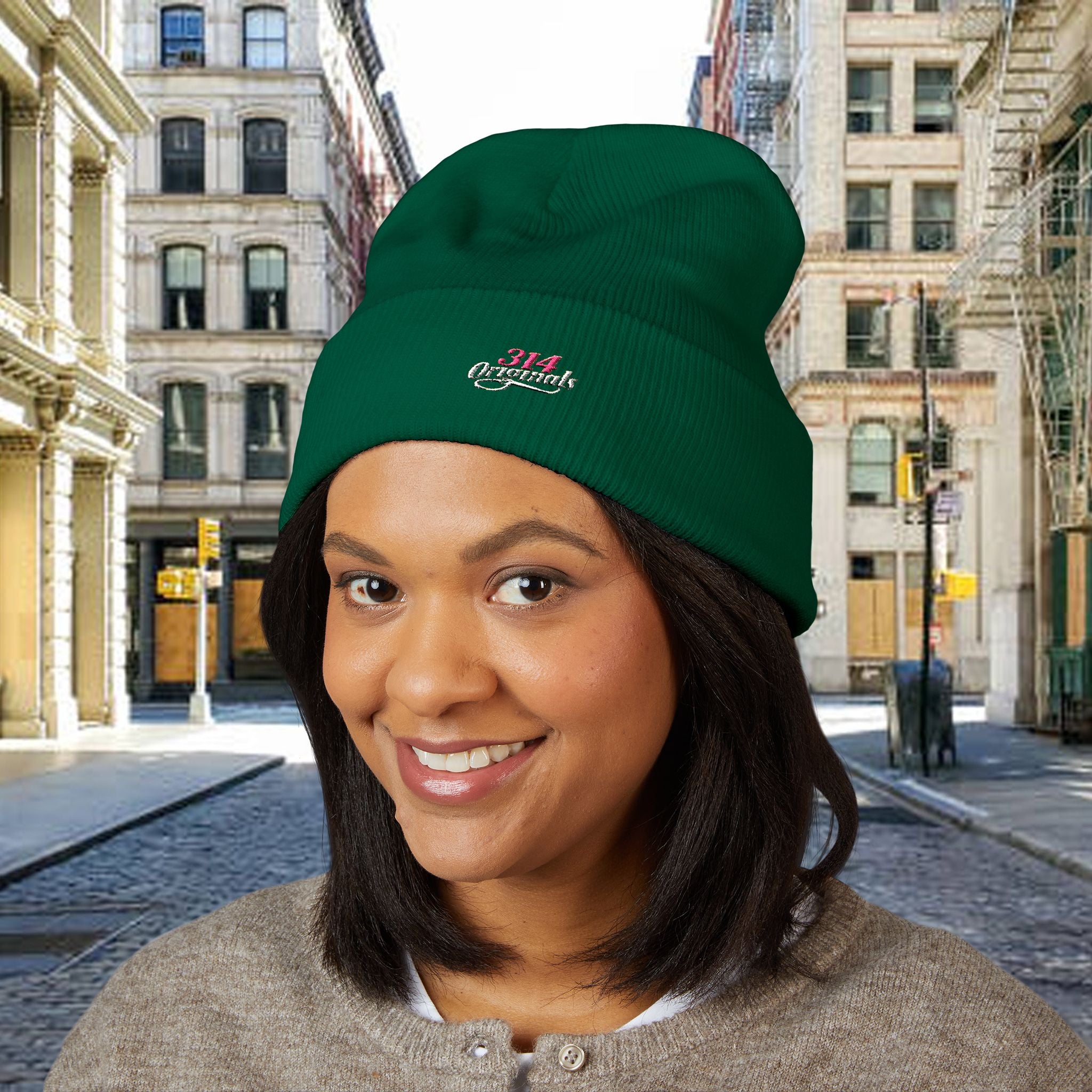 Embroidered '314 Originals' Classic Cuffed Beanie - 314 Originals