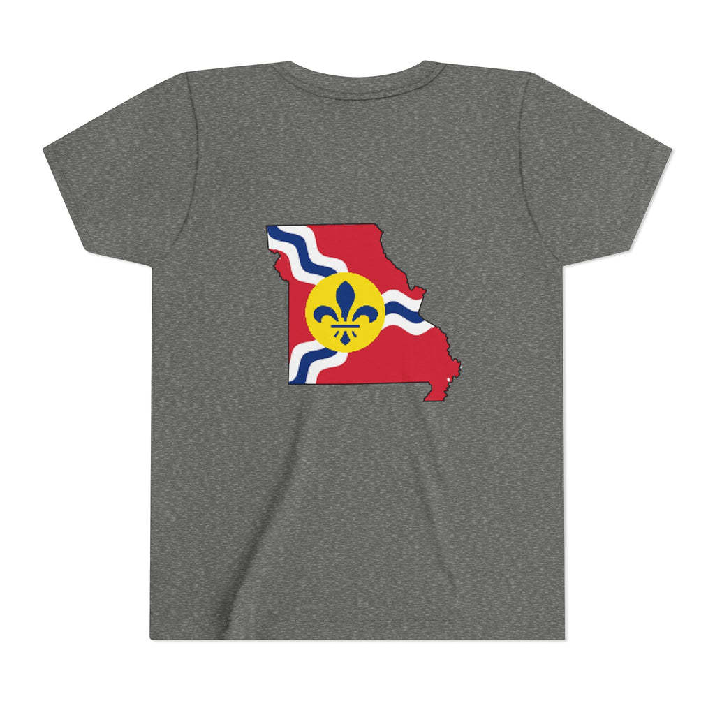 "From the Lou and I'm... Proud" St. Louis Flag Kids Shirt
