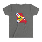 "From the Lou and I'm... Proud" St. Louis Flag Kids Shirt - 314 Originals