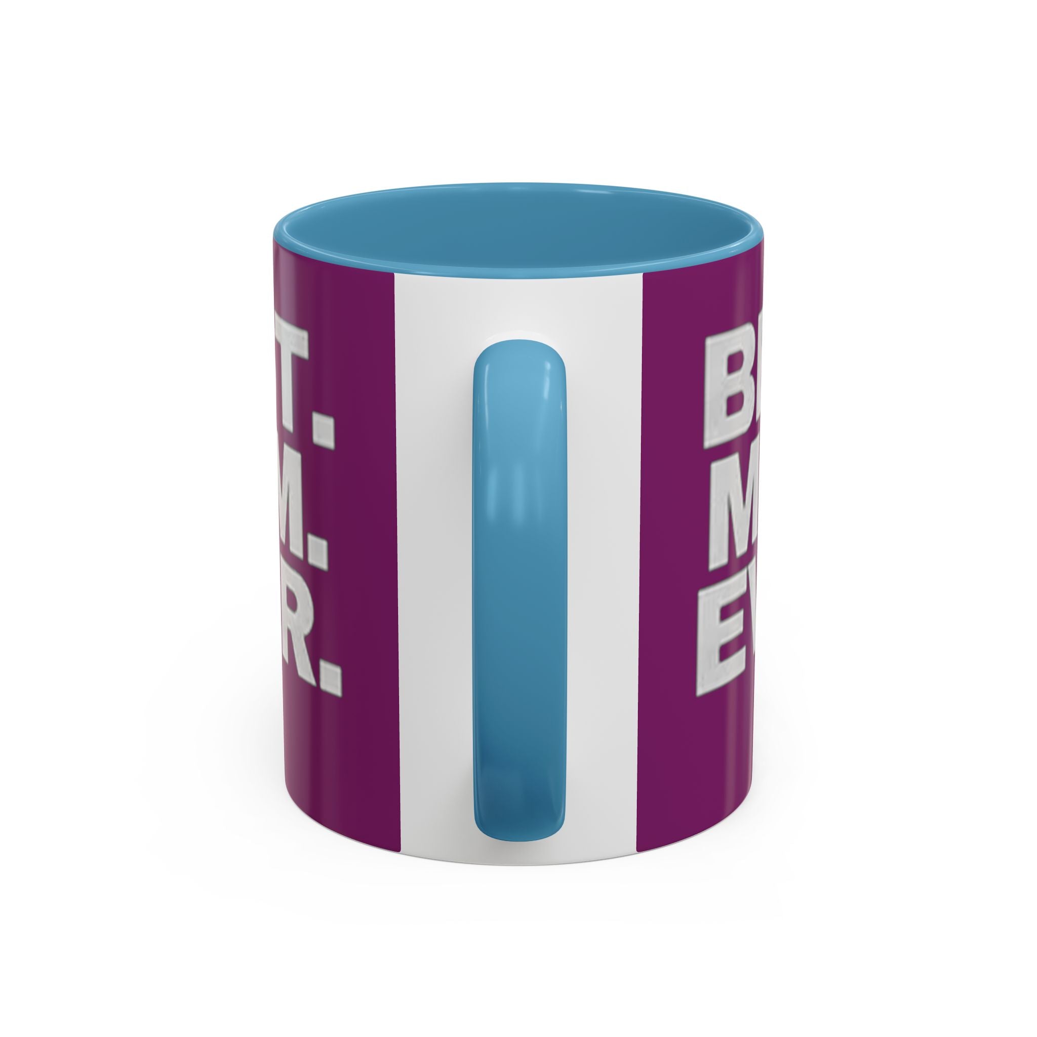 Best. Mom. Ever. Purple Accent Coffee Mug Printify Mug  314 Originals