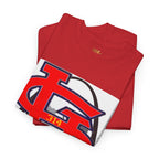 St. Louis Skyline Tee — Red STL Lettering Graphic T-Shirt - 314 Originals