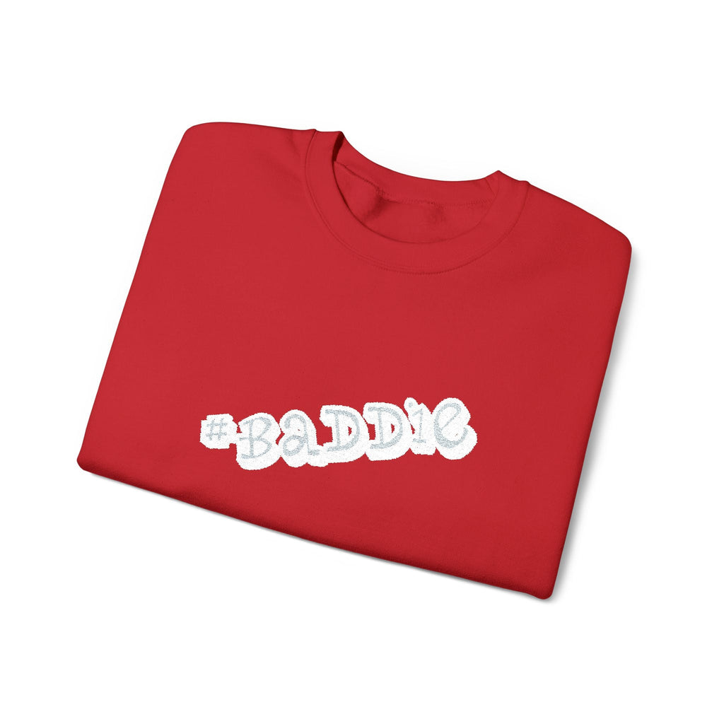 Cloud Script Crewneck Sweatshirt — White Script Logo Cozy Pullover Printify Sweatshirt  314 Originals