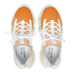 Women's Orange Crush Mesh Sneakers — Lightweight Breathable Running Shoes