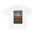 Sunset Beach Quote T‑Shirt — Inspirational Ocean Sunrise Tee - 314 Originals