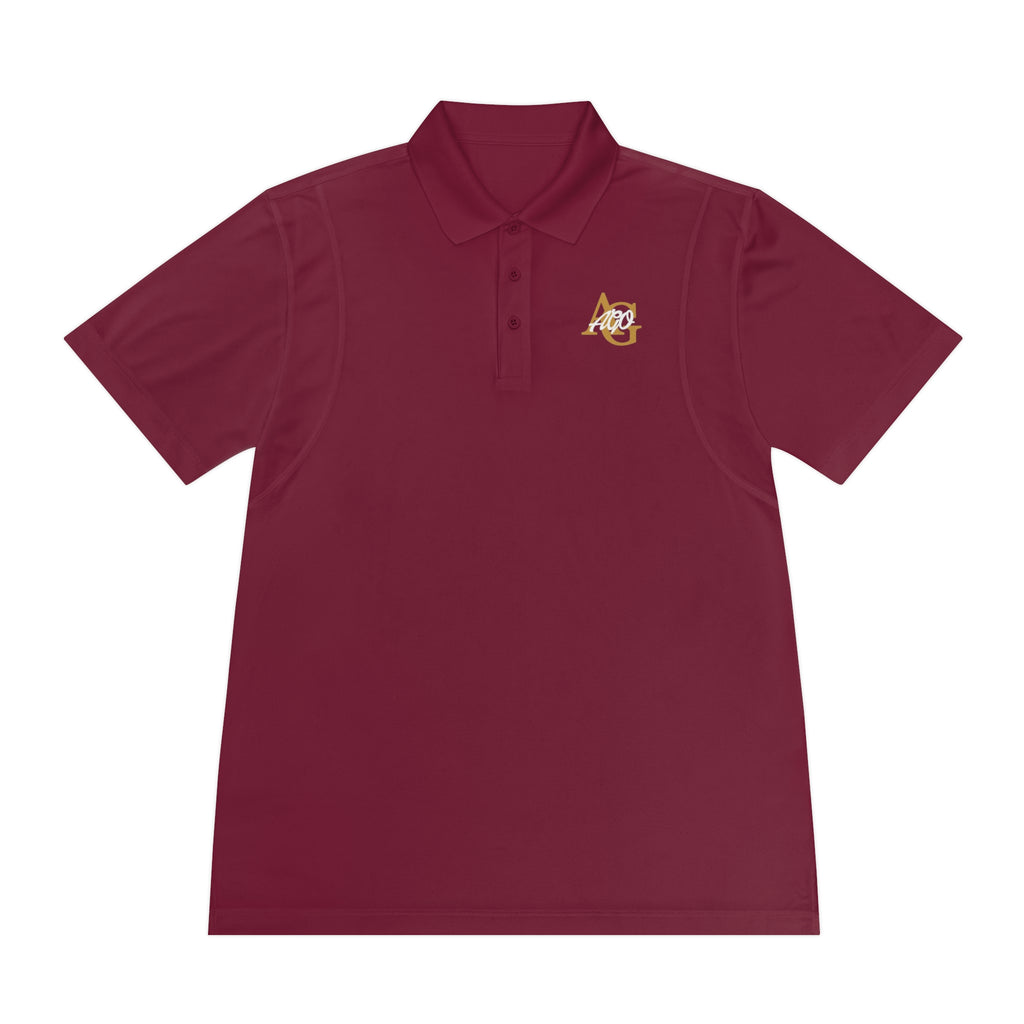 AGO Men's Sport Polo Shirt — Embroidered Logo Performance Golf Polo - 314 Originals