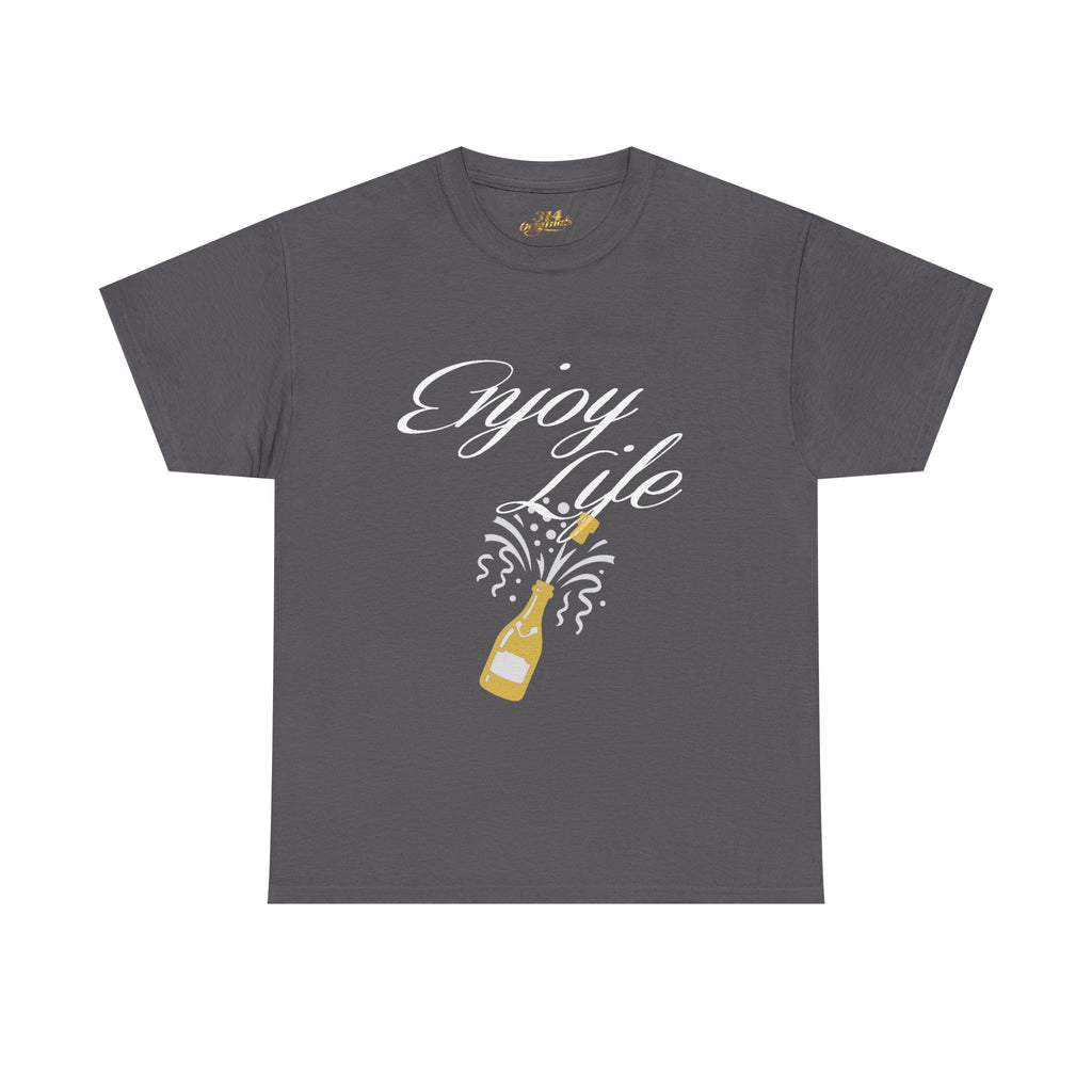"Enjoy Life" Unisex Heavy Cotton Tee - 314 Originals