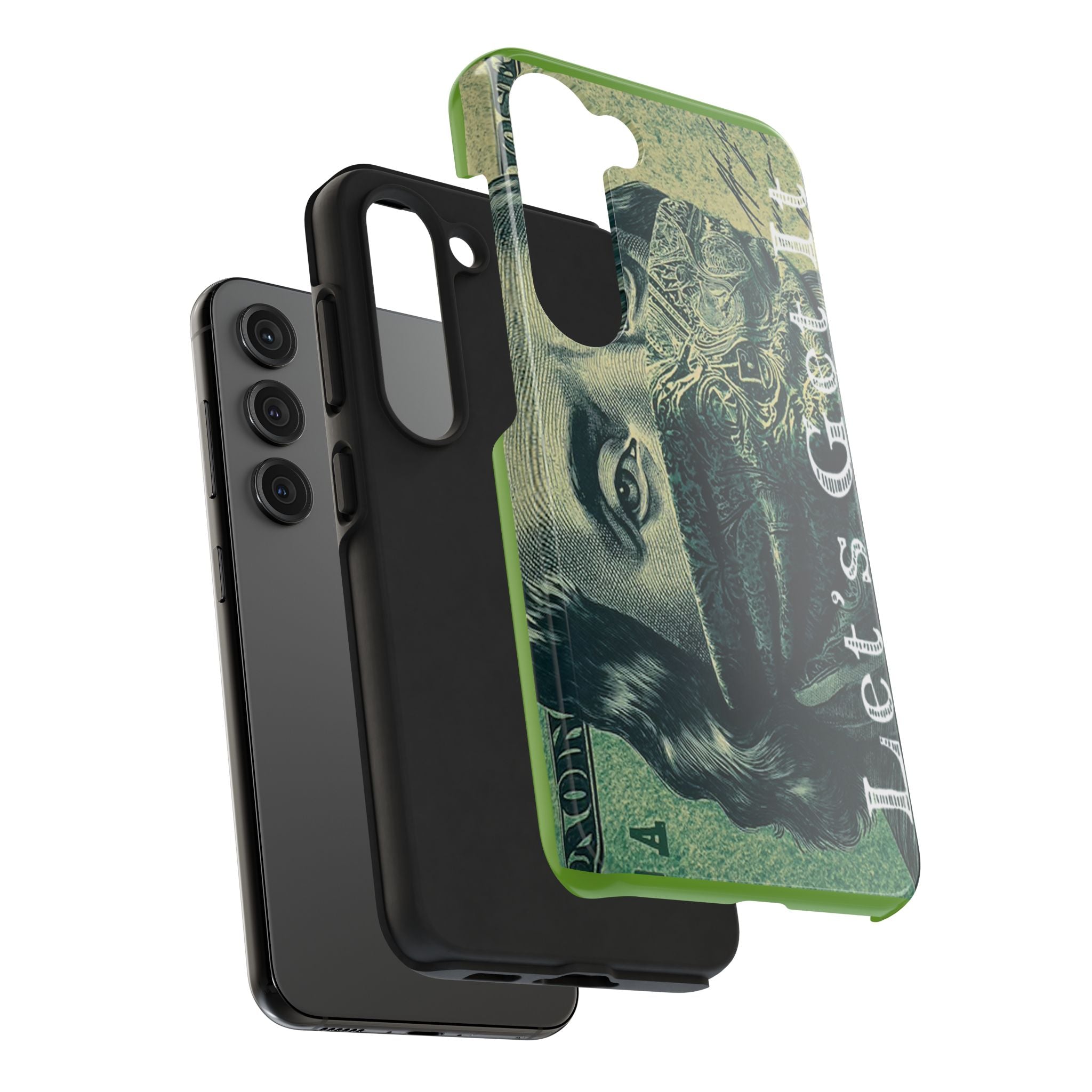 Ben Franklin "Let's Get It" Bandana Design Tough Phone Case Printify Phone Case  314 Originals