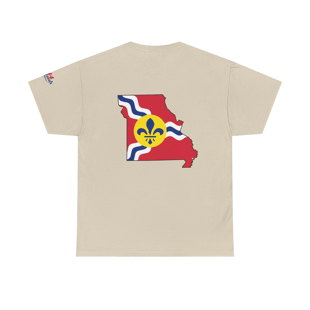 Proud Missouri Flag T-Shirt — "From the Lou and I’m... PROUD" - 314 Originals