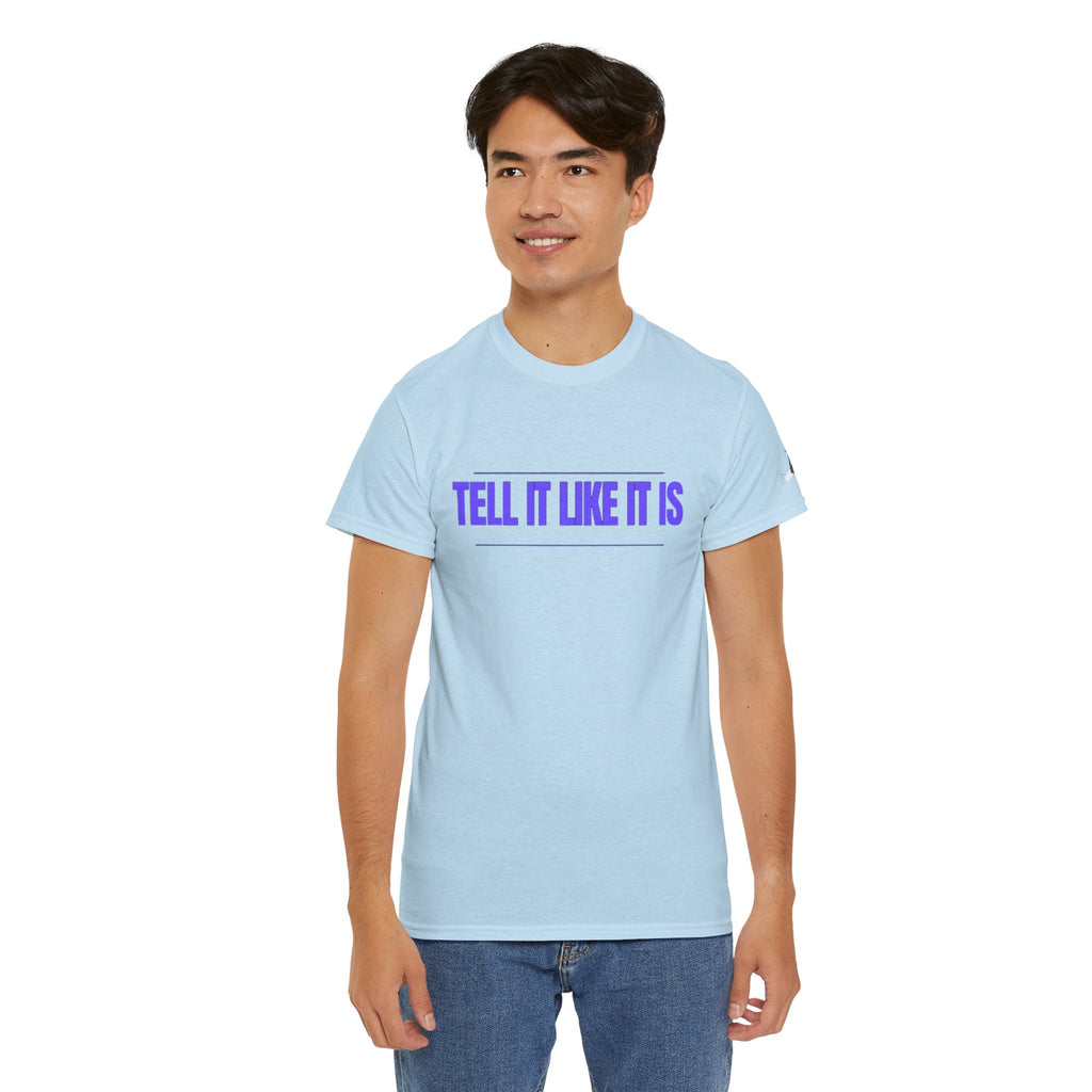 Tell It Like It Is Podcast — Bold Statement Graphic T‑Shirt ("No Scripts… No Filters… No Bullsh*t") Printify T-Shirt  314 Originals