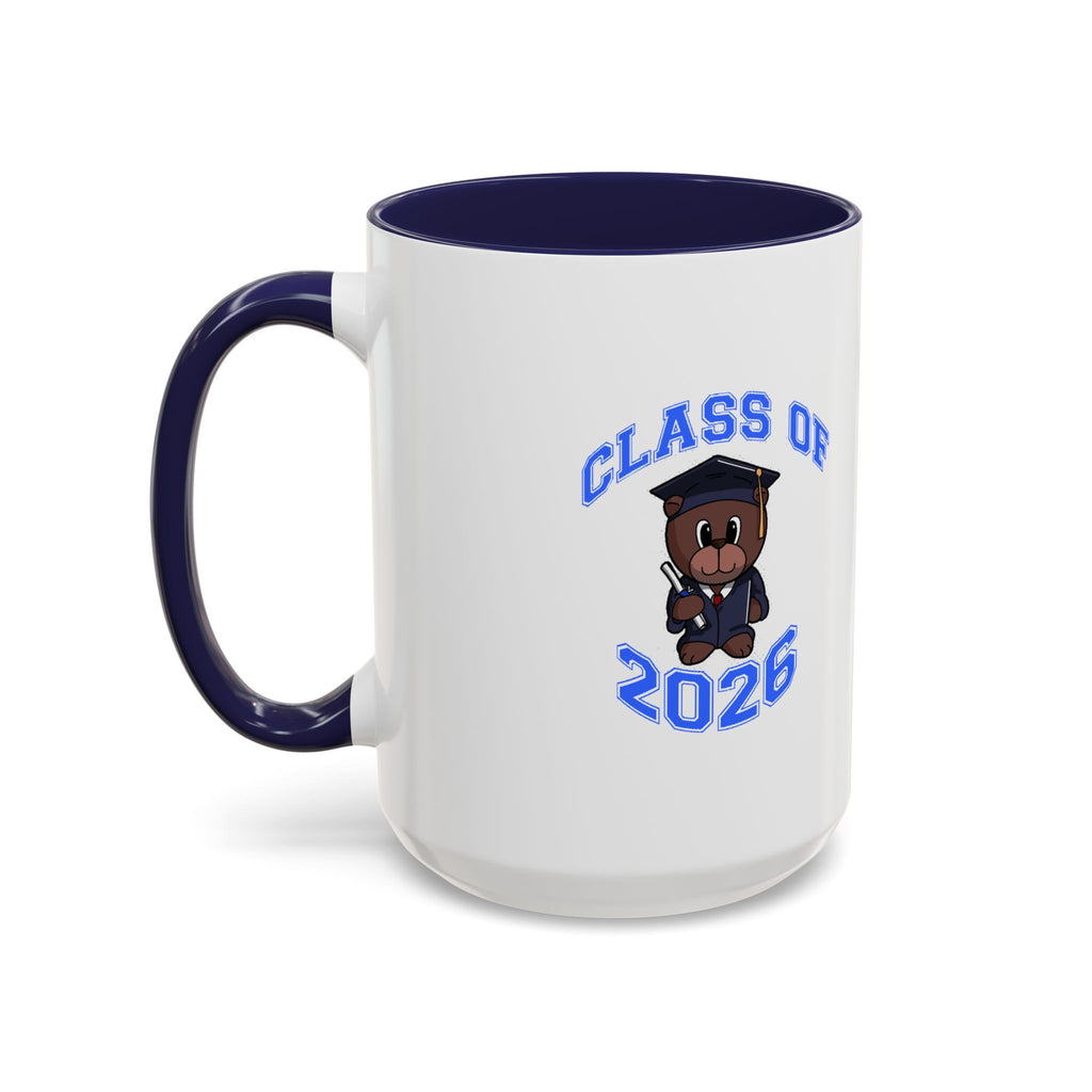 Graduation 2026 Accent Coffee Mug — Class of 2026 Grad Gift