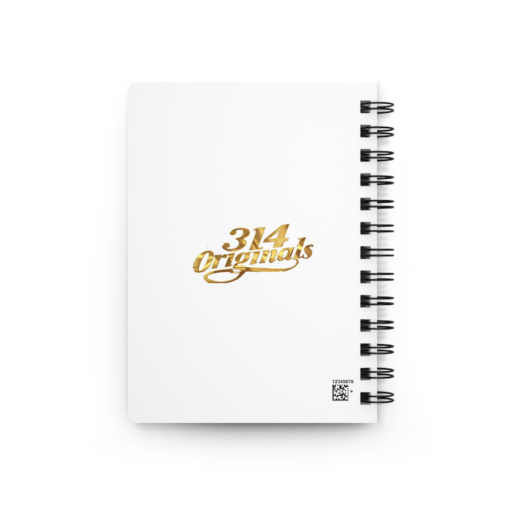 Class of 2027 Book of Secrets Spiral Journal - White