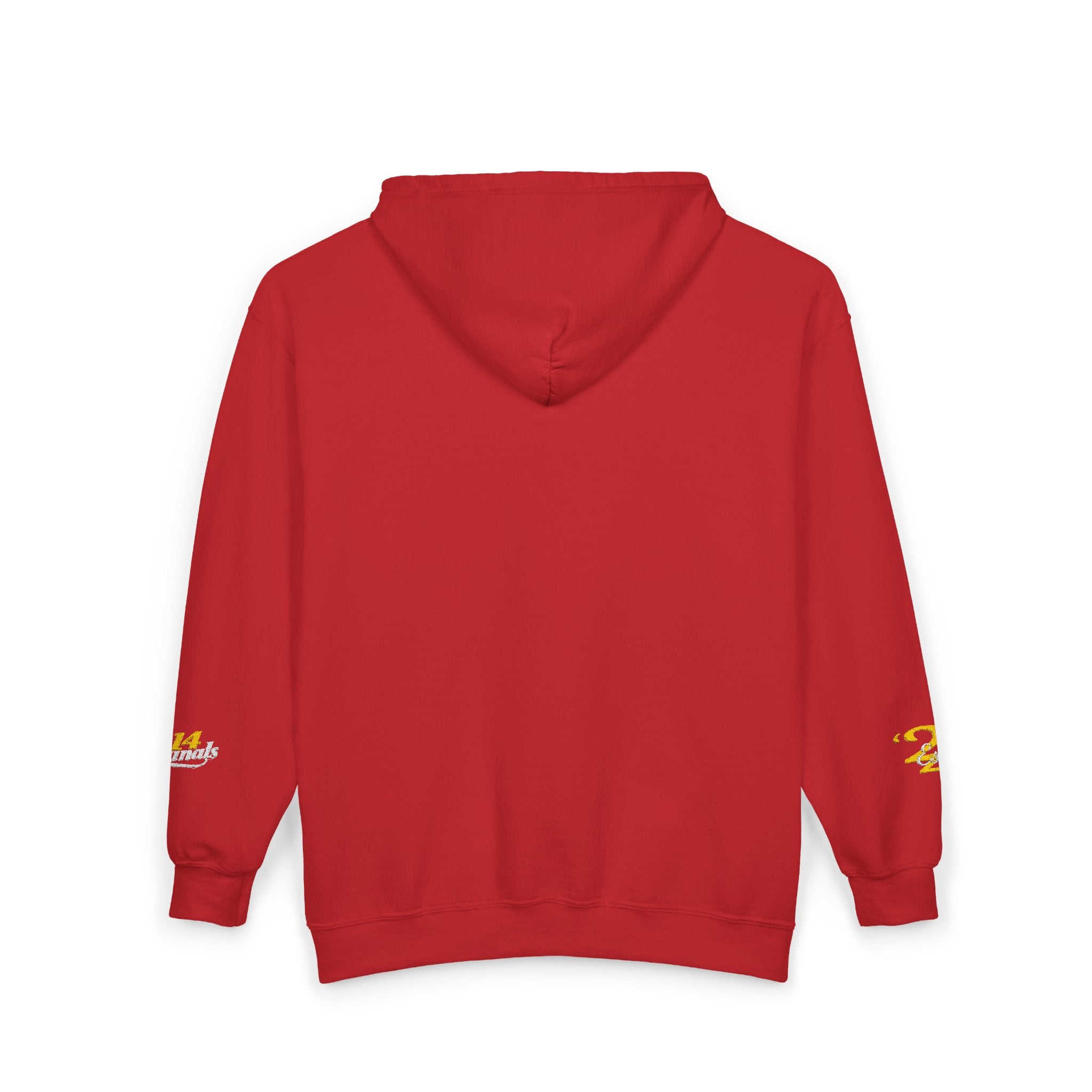 King's Gear Zip Hoodie — Full‑Zip with Gold Crown Emblem - 314 Originals