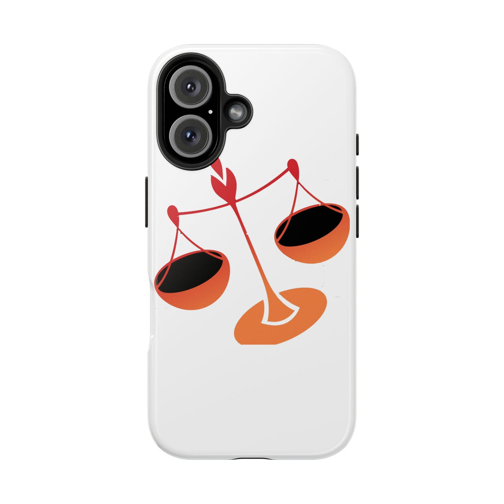 Libra Scales Phone Case — Zodiac Balance Tough Protective Cover Printify Phone Case  314 Originals