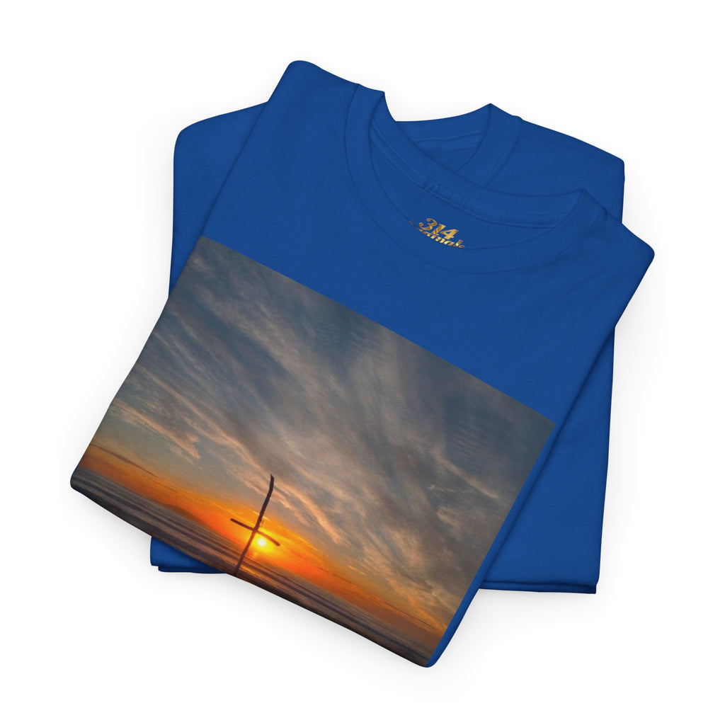 Sunset Beach Quote T‑Shirt — Inspirational Ocean Sunrise Tee - 314 Originals