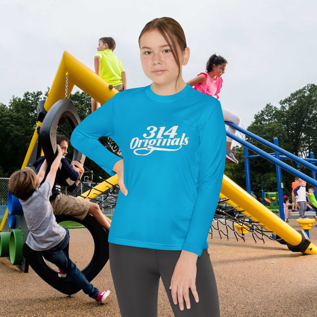 Youth Long Sleeve Tee — "314 Originals" Graphic